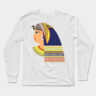 The Egyptian Goddess الآلهة المصرية Long Sleeve T-Shirt